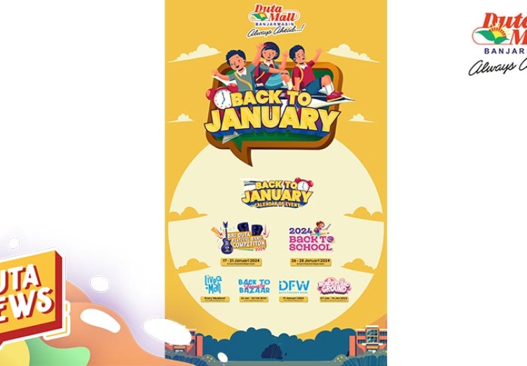 Calendar of Event Duta Mall Banjarmasin Bulan Januari 2024
